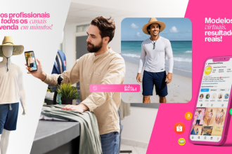 O FotoModel ajuda você a destacar o DNA da sua marca com imagens que expressam estilo e autenticidade.