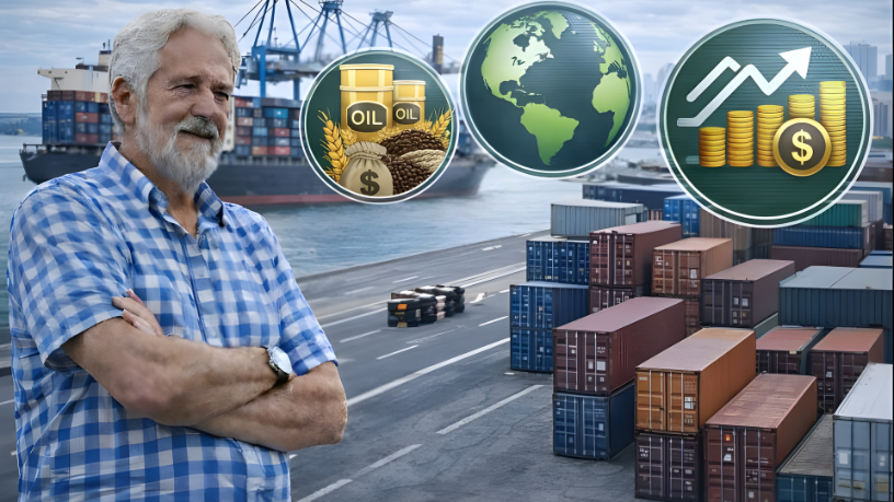 Aldo Vendramin analisa tendências das commodities na economia global.