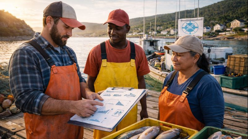 Capacitação e inclusão social fortalecem o setor pesqueiro e ampliam oportunidades, afirma Joel Alves.